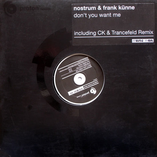 NOSTRUM & FRANK KUNNE - DON'T YOU WANT ME