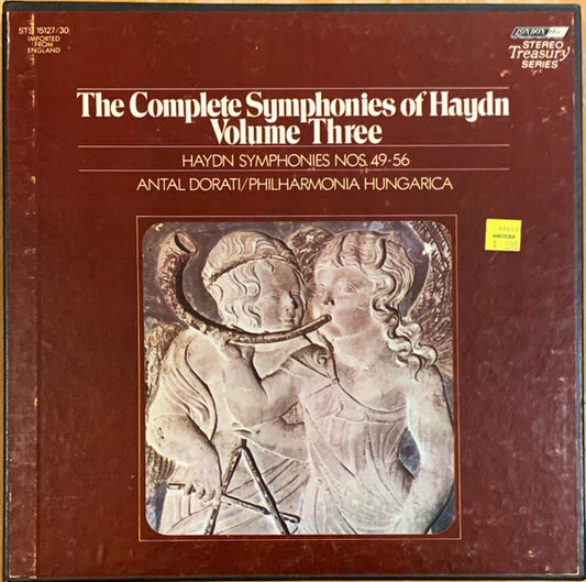 HAYDN, ANTAL DORATI, THE PHILHARMONIA HUNGARICA - SYMPHONIES NOS 49 - 56
