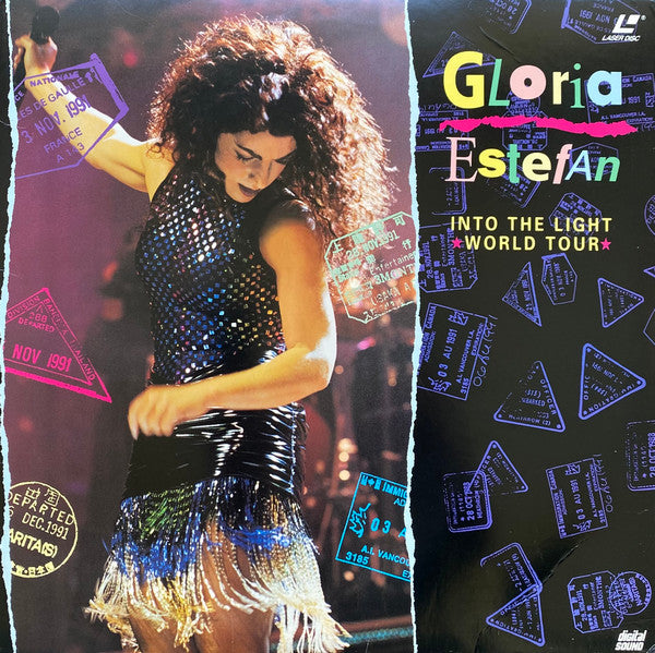 GLORIA ESTEFAN - INTO THE LIGHT WORLD TOUR (LASERDISC)