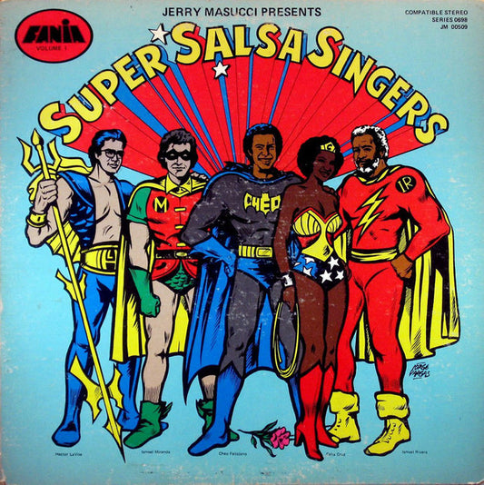 JERRY MASUCCI PRESENTS - SUPER SALSA SINGER VOL 1