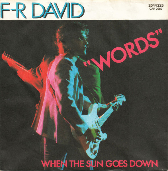 F-R DAVID - WORDS