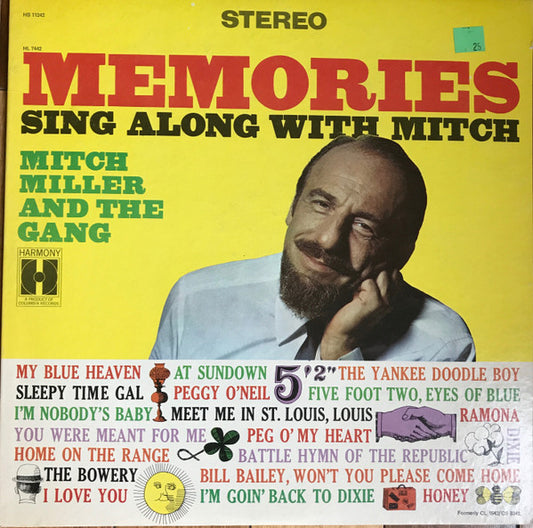 MITCH MILLER AND THE GANG - MEMORIES SING ALONG WITH MITCH