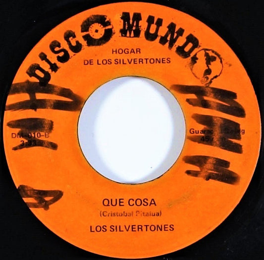 LOS SILVERTONES - MI SOLEDAD / QUE COSA (45 RPM, 7")