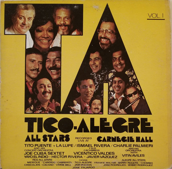 TICO-ALEGRE ALL STARS - LIVE AT CARNEGIE HALL VOL. 1