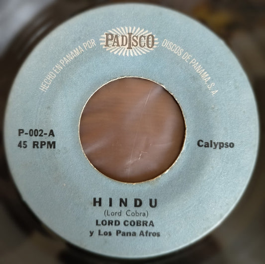 SEÑOR COBRA - HINDÚ / CARTAS DE AMOR (7", 45 RPM)