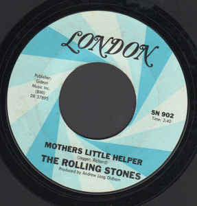 THE ROLLING STONES - MOTHER'S LITTLE HELPER / LADY JANE (7", 45 RPM)
