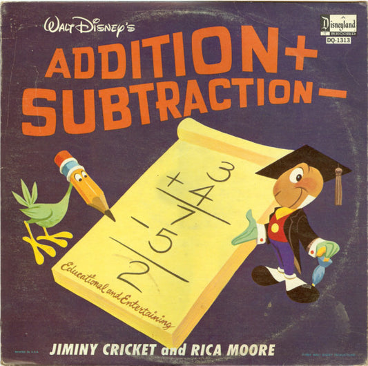 JIMINY CRICKET AND RICA MOORE - ADDITION AND SUBSTRACTION