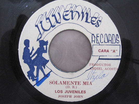 LOS JUVENILES - SOLAMENTE MIA / PANAMEÑO SOY (7", 45 RPM)