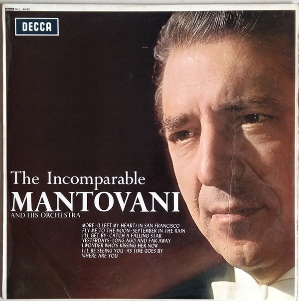 MANTOVANI AND HIS ORCHESTRA - THE INCOMPARABLE MANTOVANI