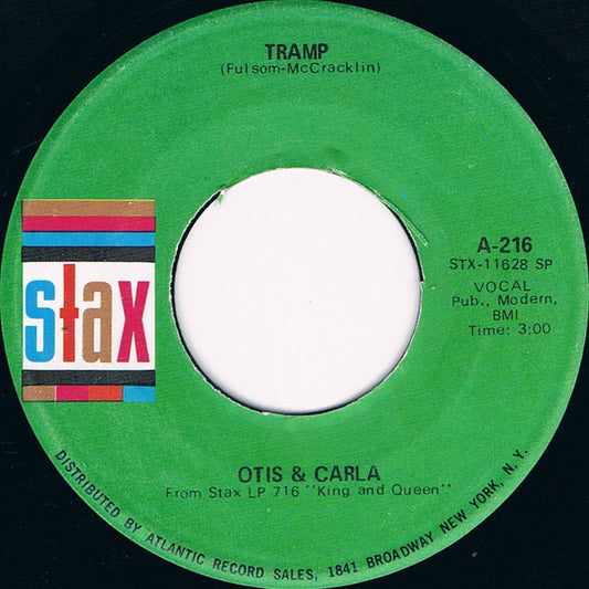 OTIS & CARLA - TRAMP / TELL IT LIKE THIS (7", 45 RPM)