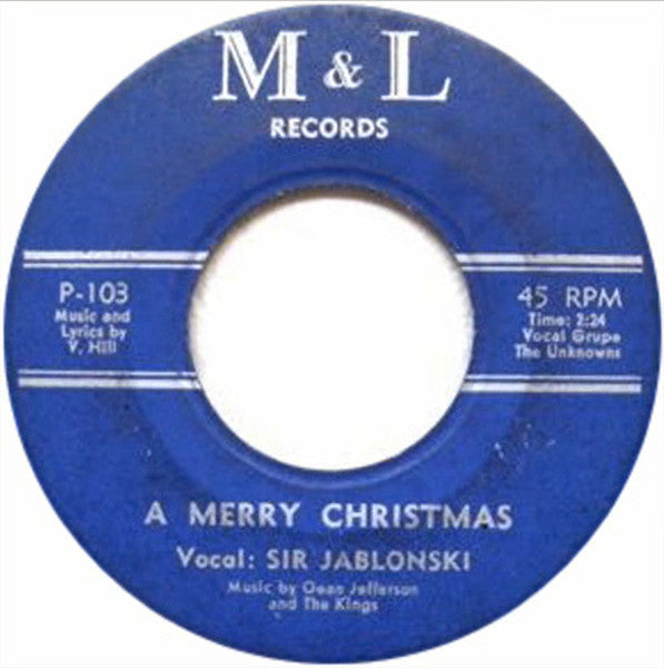 SIR JABLONSKI - PUSH PUSH NO 1 / A MERRY CHRISTMAS (7", 45 RPM)