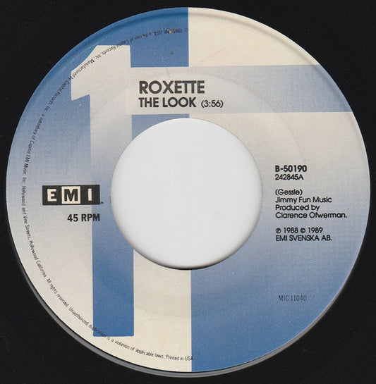 ROXETTE - THE LOOK (7", 45 RPM)