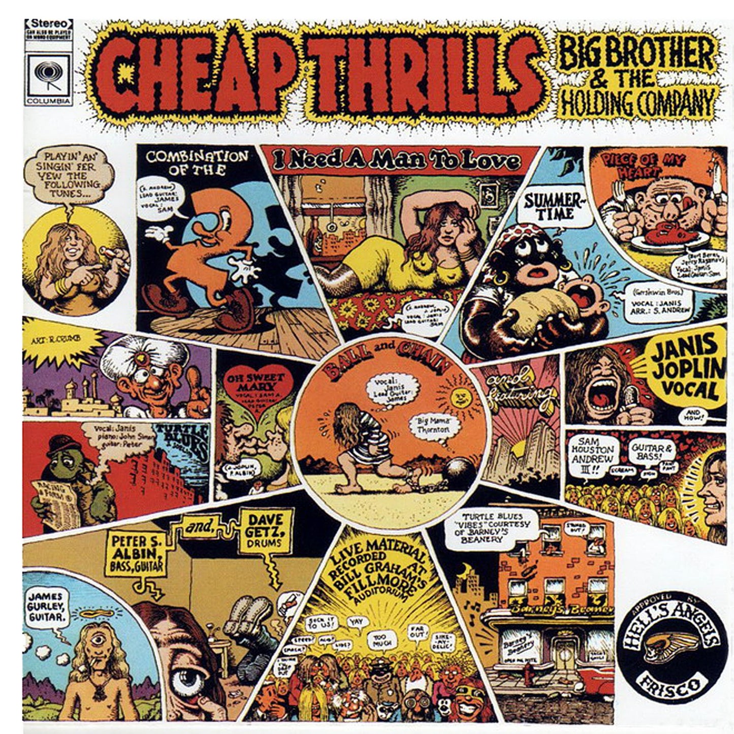 BIG BROTHER & THE HOLDING COMPANY - CHEAP THRILLS