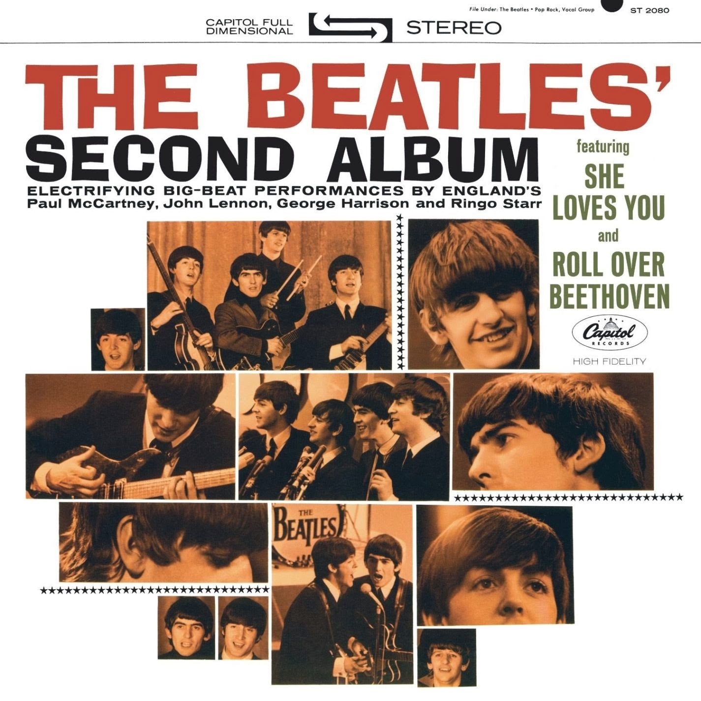 THE BEATLES - EL SEGUNDO ÁLBUM DE LOS BEATLES