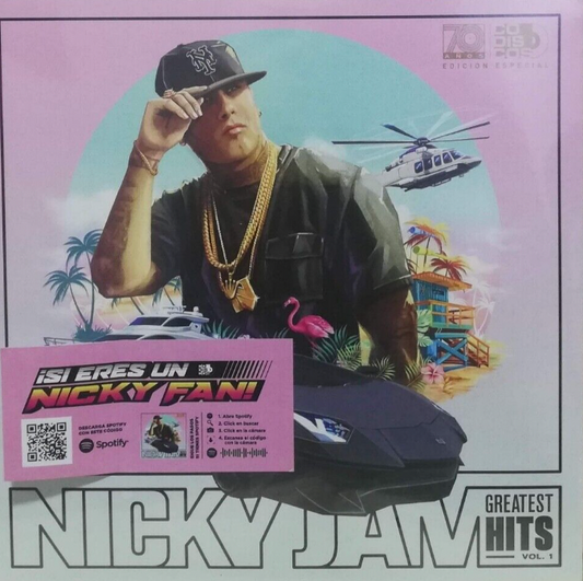 NICKY JAM - GREATEST HITS VOLUME 1