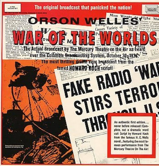 ORSON WELLES - WAR OF THE WORLDS