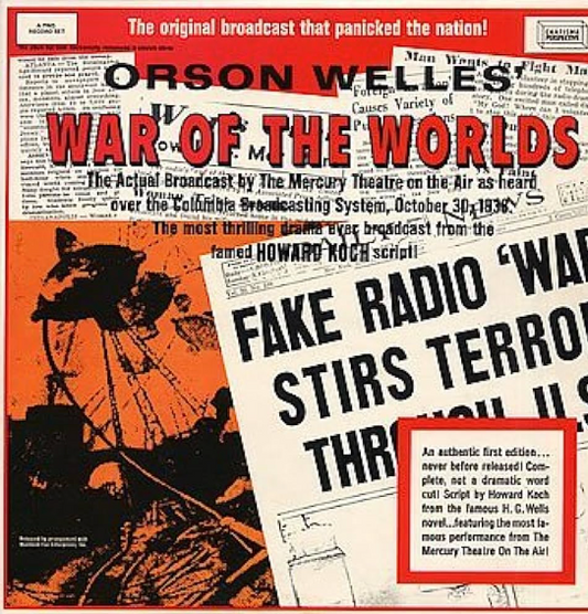 ORSON WELLES - LA GUERRA DE LOS MUNDOS