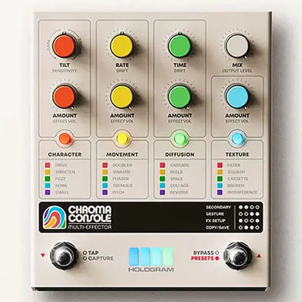 CHROMA CONSOLE MULTI-EFFECTOR BLANCA CARLOS