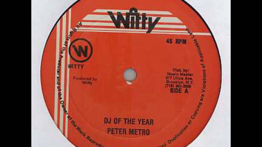 PETER METRO - DJ OF THE YEAR